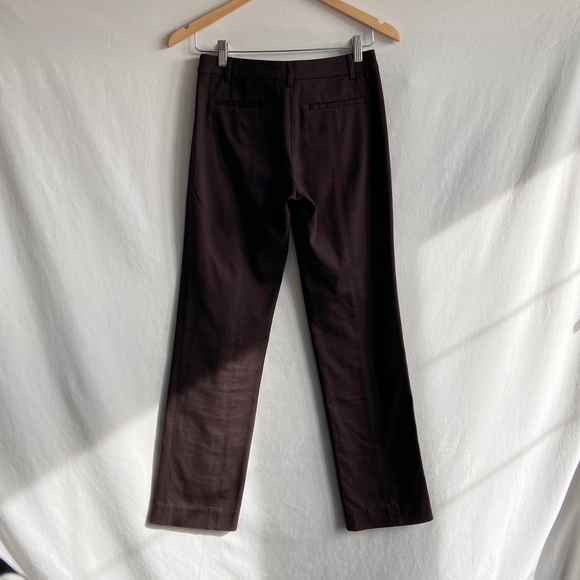 Tory Burch Low Rise Brown Pants - Picture 2 of 5